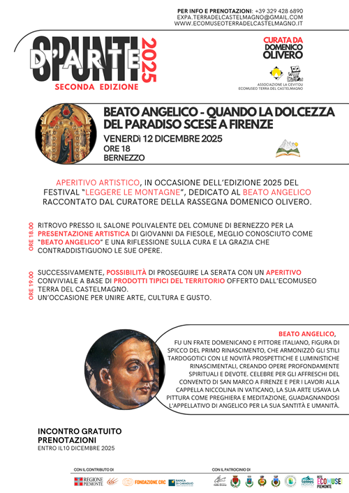 Spunti d'Arte - seconda edizione:
Beato Angelico - Quando la dolcezza del paradiso scese a Firenze