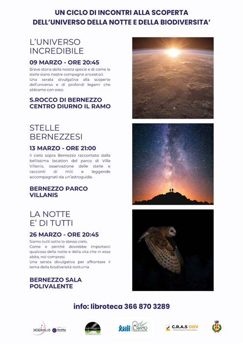 AVVISO: Si comunica che l'evento previsto per questa sera 26 marzo  E' RINVIATO A DATA DA DESTINARSI per cause di forza maggiore